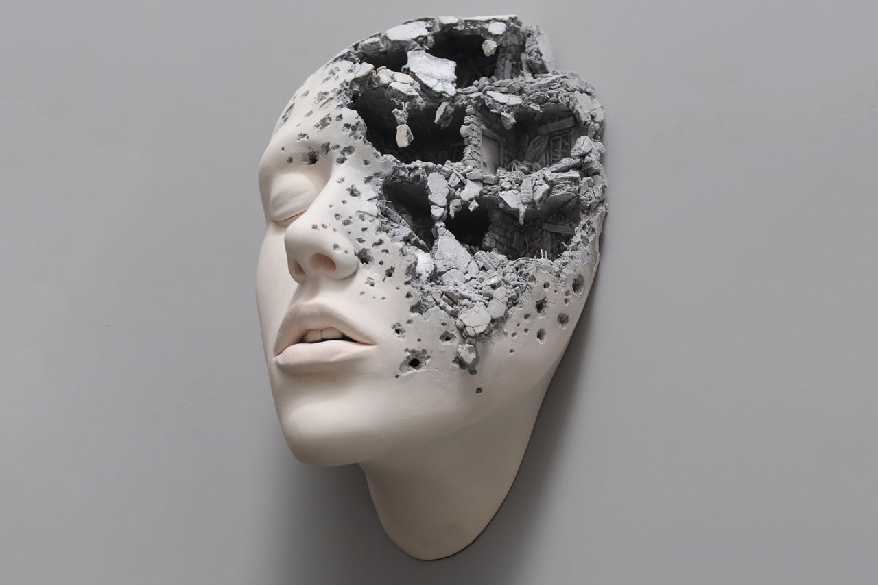 johnson tsang figurative distortions sculptures artworks art