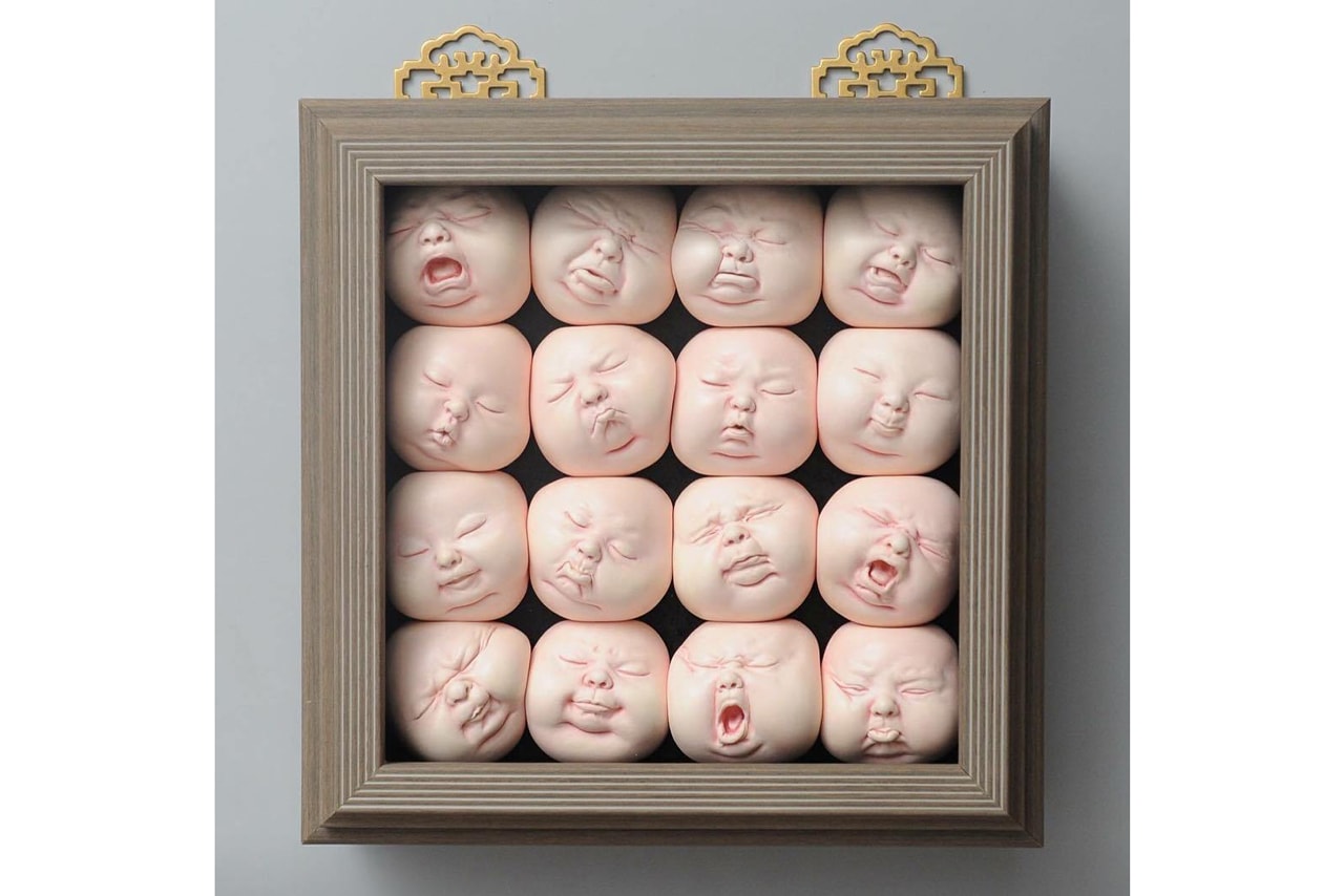 johnson tsang figurative distortions sculptures artworks art