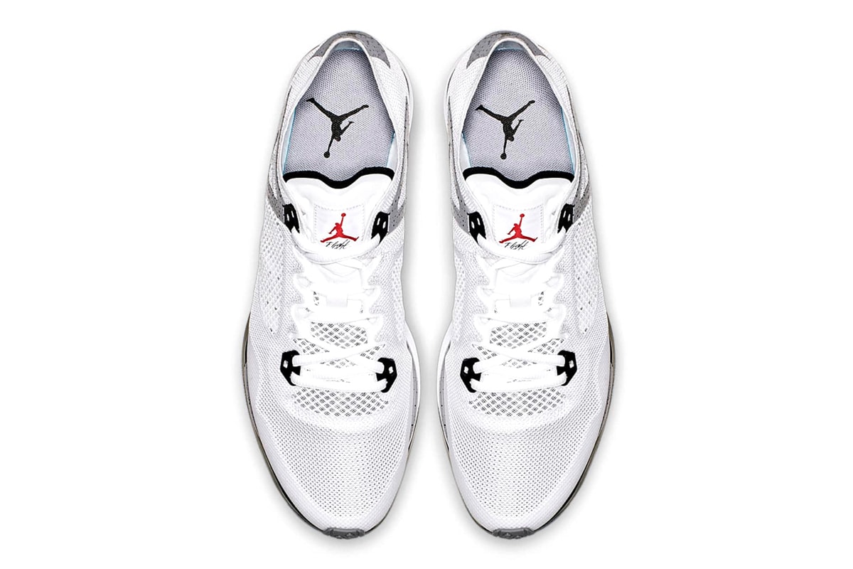 Jordan 89 Racer White Cement Release Info Date runner running jordan brand sneaker colorway first look