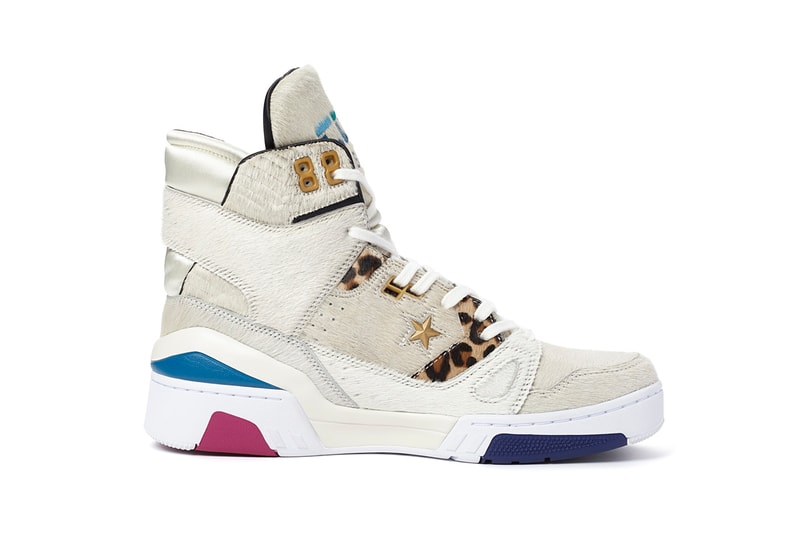 Converse just don c collaboration erx sneaker jersey hat shirt shorts snakeskin gold pony hair fur drop release date info november 19 2018 buy tee shirt hoodie cap hat