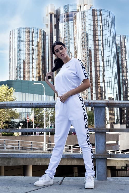 disney kappa fall winter 2018 fw18 collection collab collaboration mickey mouse anniversary sweats pants hoodies sweatshirt black white tracksuit grey gray 90 year