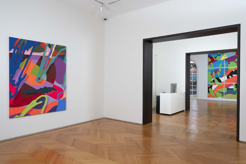 kaws gone exhibition skarstedt gallery recap artworks art artist sculptures installations paintings