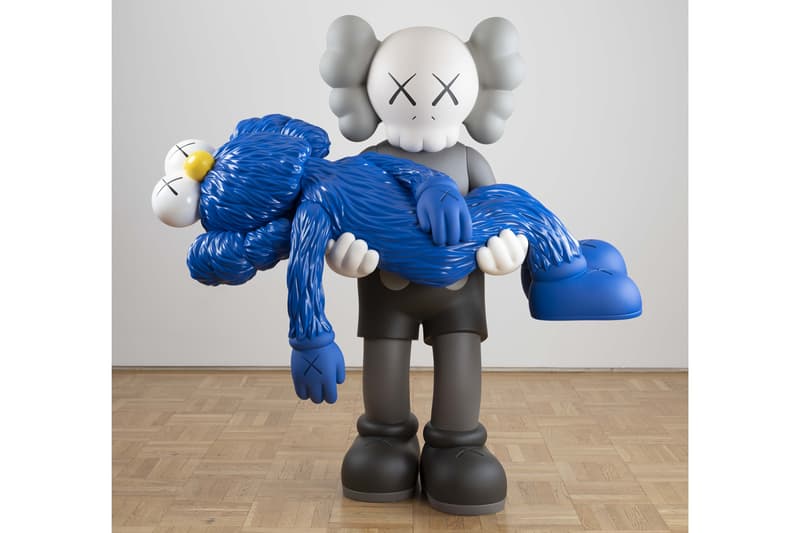 kaws gone exhibition skarstedt gallery recap artworks art artist sculptures installations paintings