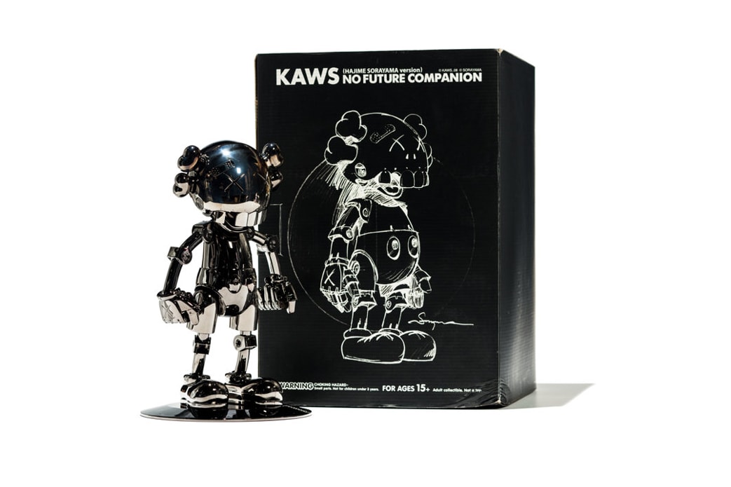 KAWS companion karimoku hajime sorayama vinyl figures sales 