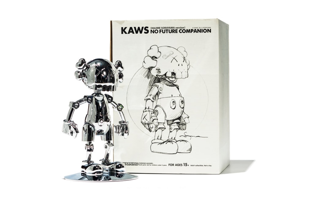 KAWS companion karimoku hajime sorayama vinyl figures sales 