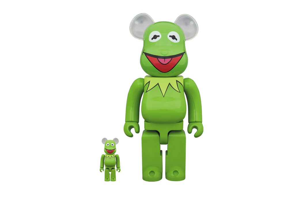 Medicom toy BE@RBRICK Kermit the Frog Miss Piggy 1000% 400% bearbricks collectibles release date info price purchase 