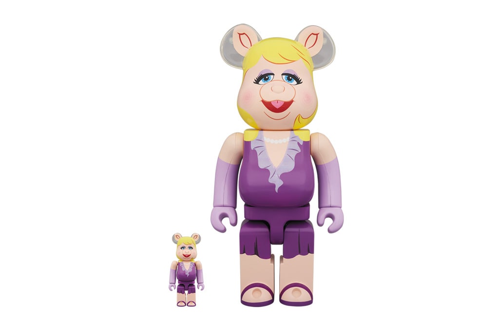 Medicom toy BE@RBRICK Kermit the Frog Miss Piggy 1000% 400% bearbricks collectibles release date info price purchase 