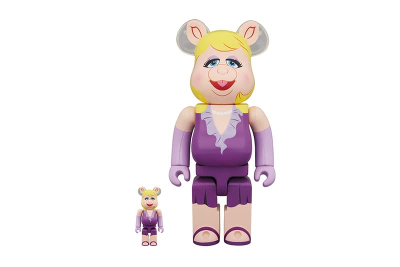 Medicom toy BE@RBRICK Kermit the Frog Miss Piggy 1000% 400% bearbricks collectibles release date info price purchase