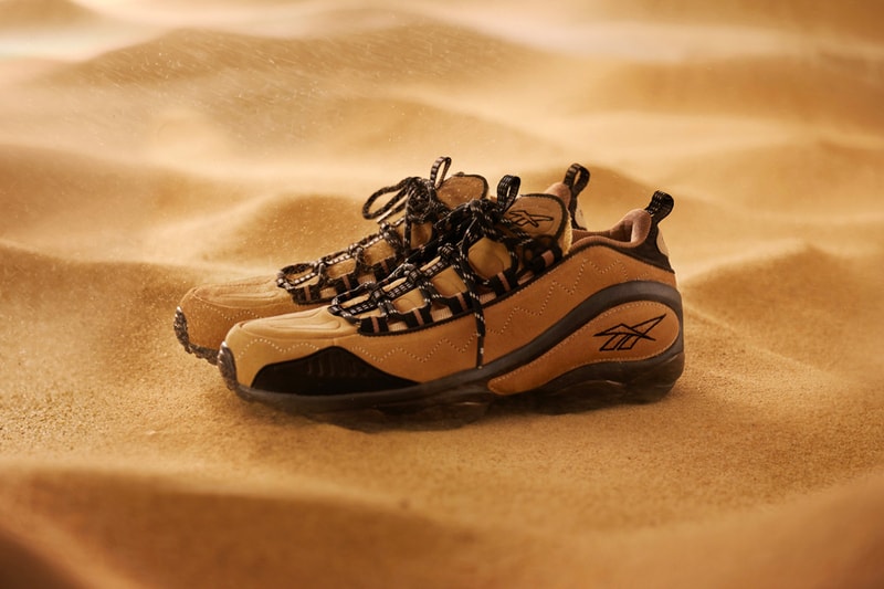KICKS LAB x Reebok DMX Run 10 "Sand Beige" release date info price colorway collaboration sneaker