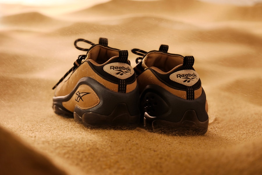 KICKS LAB x Reebok DMX Run 10 "Sand Beige" release date info price colorway collaboration sneaker