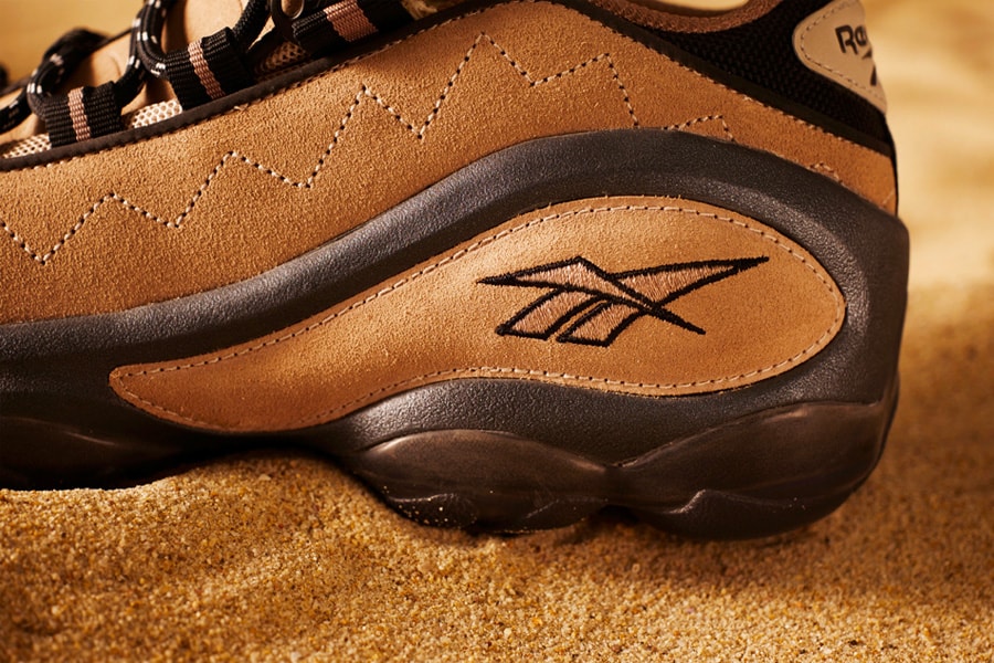 KICKS LAB x Reebok DMX Run 10 "Sand Beige" release date info price colorway collaboration sneaker