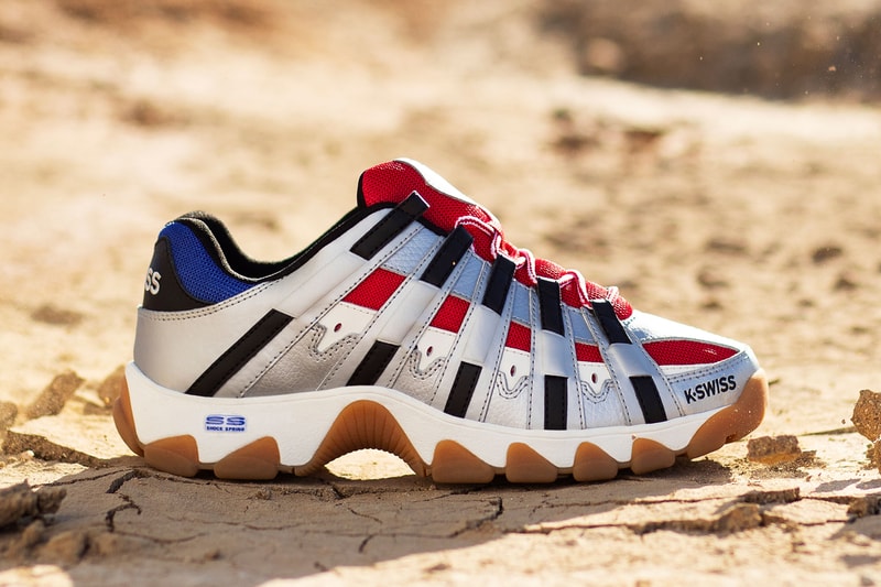 K Swiss kswiss Apollo 8 ST429 Fall Winter 2018 Release tennis NASA inspired astronaut silver