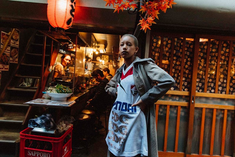 Les Vêtements de Football Fall/Winter 2018 Editorial Lookbook Fashion Clothing Comme Des Garçons toyko football soccer