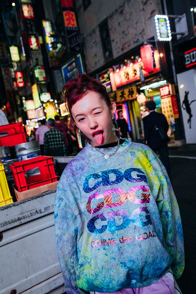 Les Vêtements de Football Fall/Winter 2018 Editorial Lookbook Fashion Clothing Comme Des Garçons toyko football soccer