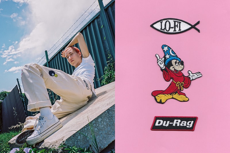 Lo-Fi x Stan Ray Collaboration Lookbook Mickey Mouse Patchwork DIY