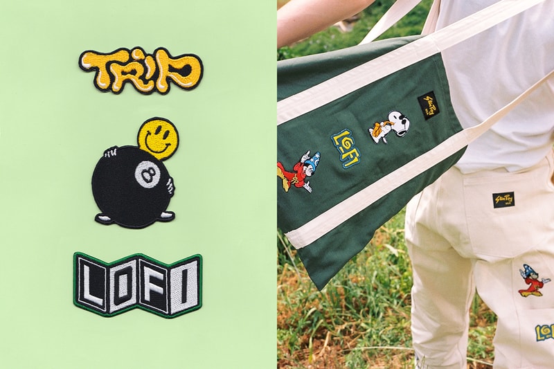 Lo-Fi x Stan Ray Collaboration Lookbook Mickey Mouse Patchwork DIY