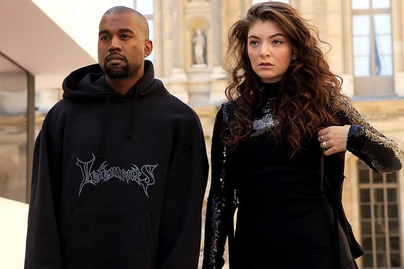 lorde kanye west kid cudi stole steals stealing stage design instagram stories devlin camp flog gnaw 2018 festival live performance concert coachella 2017 kids see ghosts