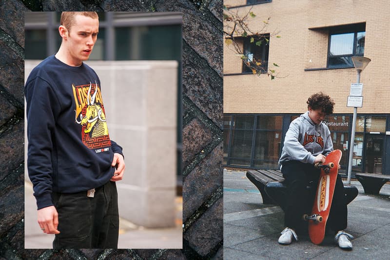 Lost Art Winter 2018 Lookbook Fashion Clothing Cop Purchase Buy Liverpool Skating Skateboarding Release Details News