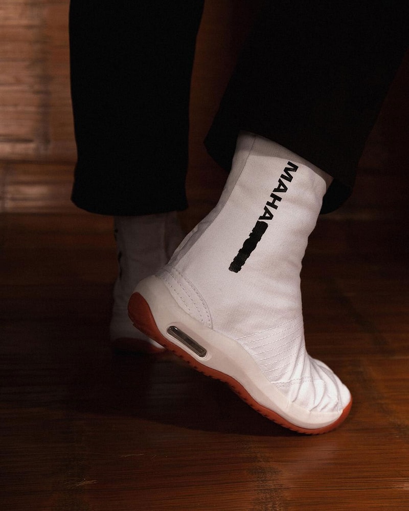 maharishi Releases maha Tabi Boot FW18 info price black white leather november december 2018