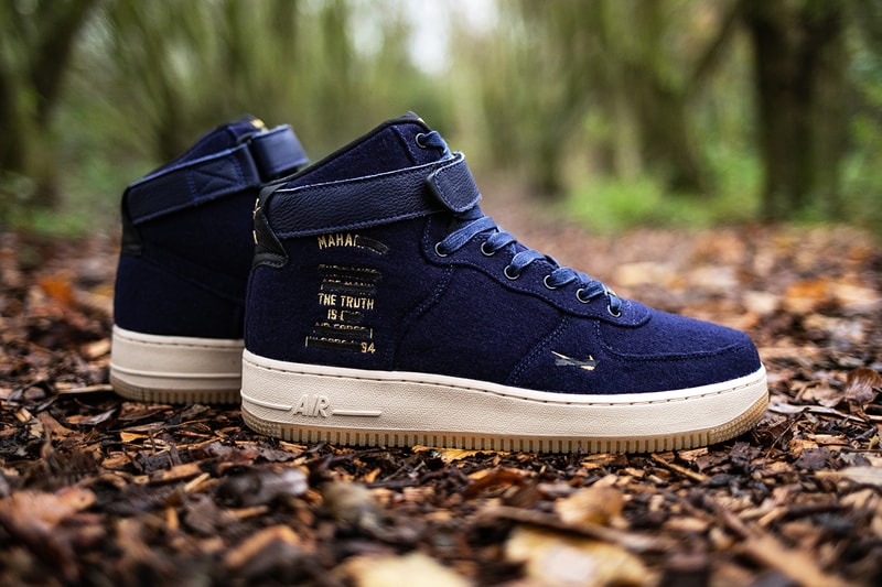 maharishi x Nike Air Force 1 Bowfin Collab First Closer Look Collaboration Collaborations Collections Sneakers Kicks Shoes Trainers Footwear Cop Purchase Buy Available Coming Soon 