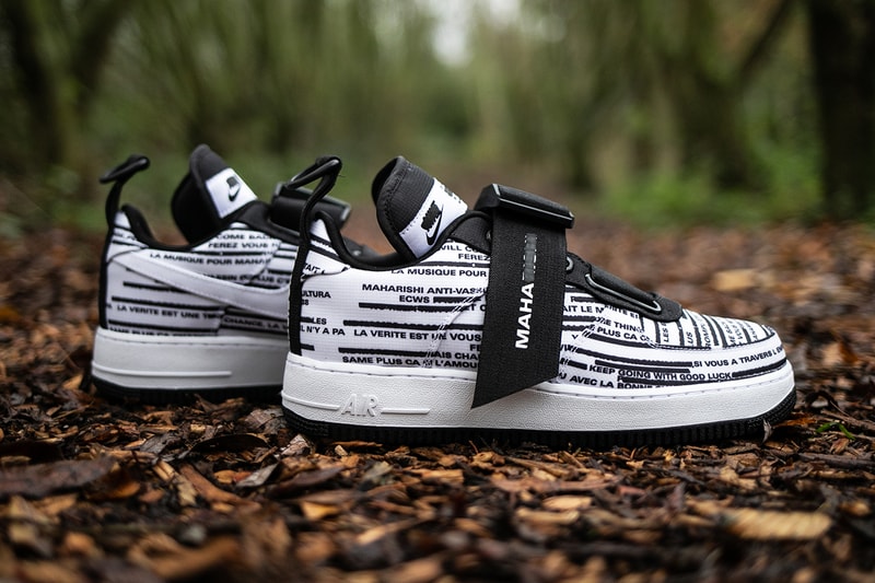 maharishi x Nike Air Force 1 Bowfin Collab First Closer Look Collaboration Collaborations Collections Sneakers Kicks Shoes Trainers Footwear Cop Purchase Buy Available Coming Soon 