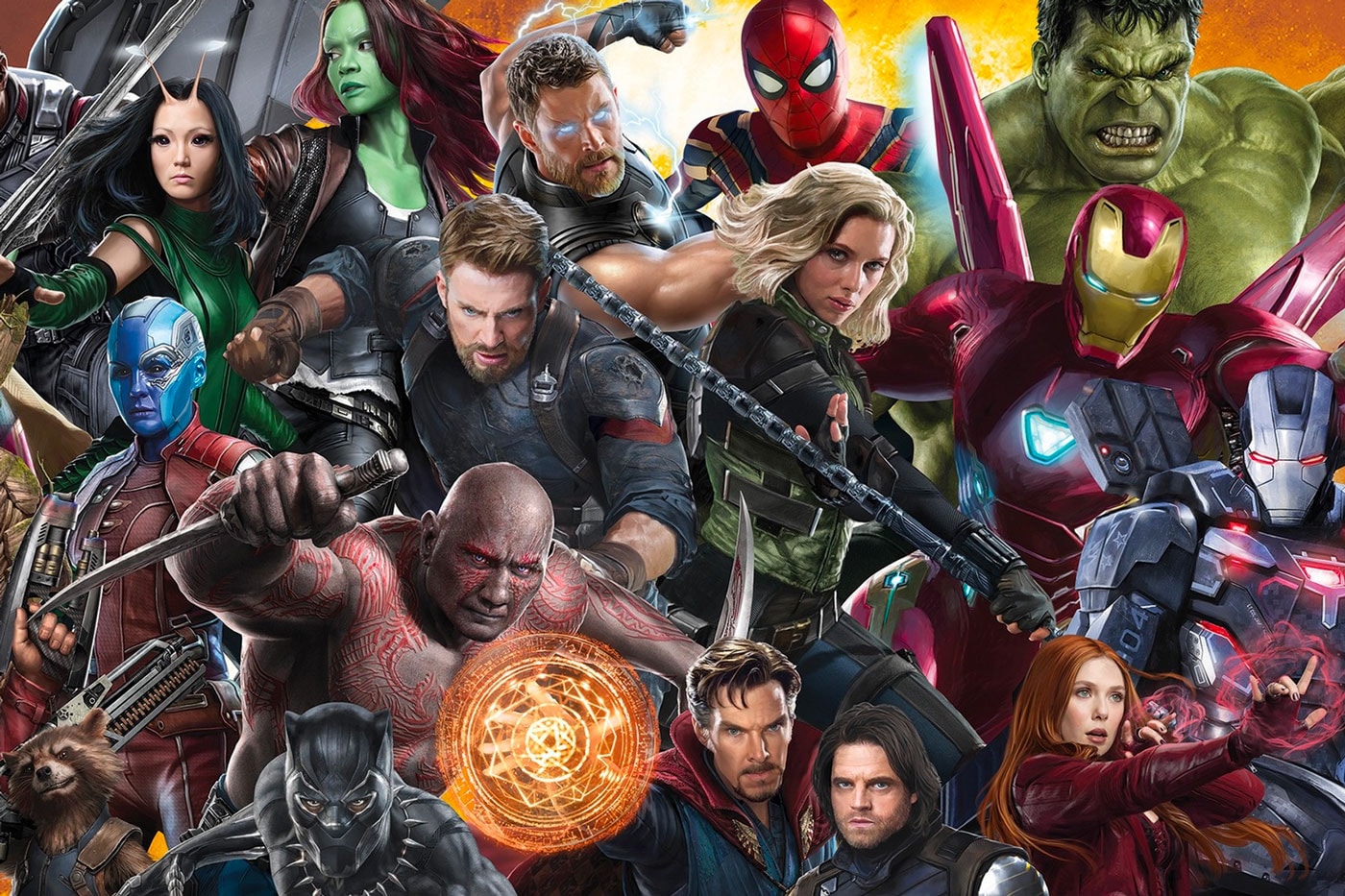 Marvel Finally Shares Official MCU Timeline marvel studios avengers spider man the hulk iron man