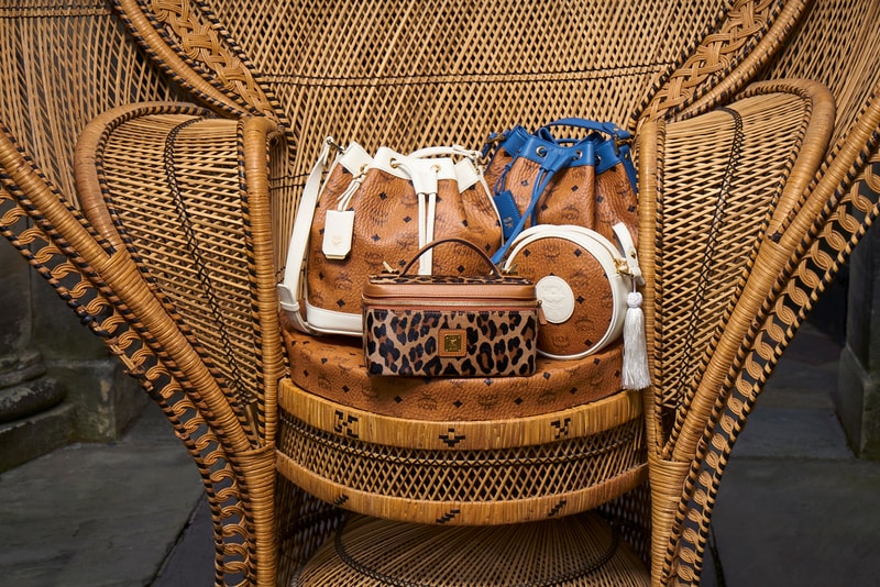 Nordstrom x MCM POP-IN Wilson basketballs football Everlast boxing gloves punching bags monogram cognac visetos slick rick champion