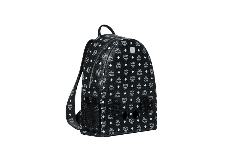 mcm backpack with speakers