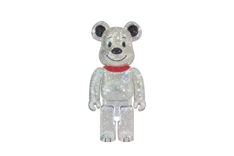 Medicom Peanuts Crystal Snoopy Bearbrick Info crystals Swarovski Japan Medicom Toy 