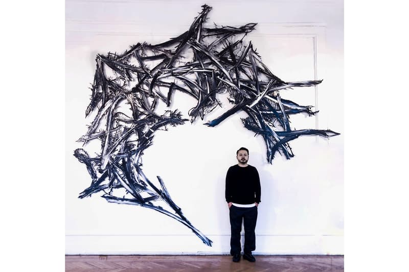 meguru yamaguchi the center gives way exhibition andrew freedman home artworks sculptures paintings artists