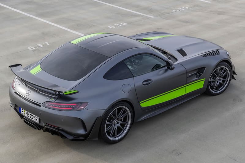 Mercedes Benz AMG GT R Pro Unveil Grey Green 2018 LA Auto Show GT Coupe Roadster