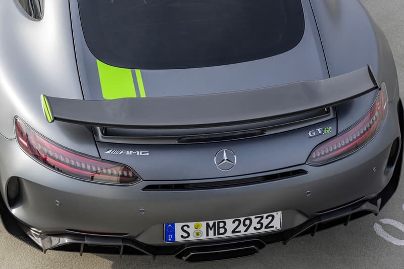 Mercedes Benz AMG GT R Pro Unveil Grey Green 2018 LA Auto Show GT Coupe Roadster