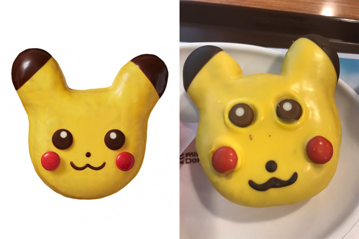 Mister Donut Pulls Uncute Pikachu Donuts Tokyo Japan Ugly