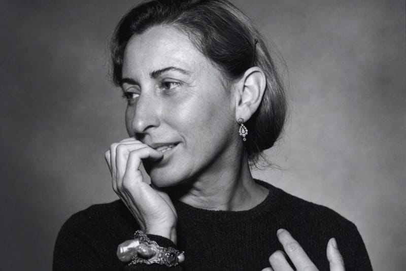 Miuccia Prada Will Be Honored for "Outstanding Achievement" at the 2018 Fashion Awards