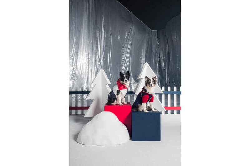 Moncler x Poldo Dog Couture FW18 Collection lookbook christmas