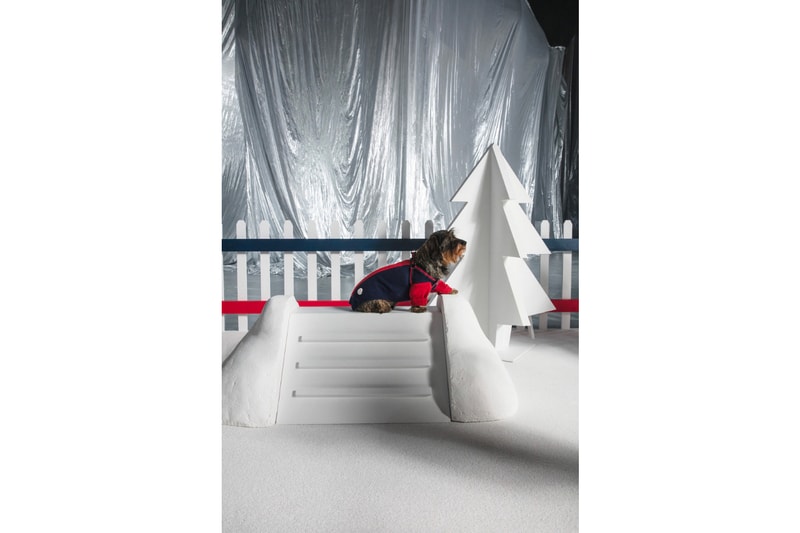 Moncler x Poldo Dog Couture FW18 Collection lookbook christmas 