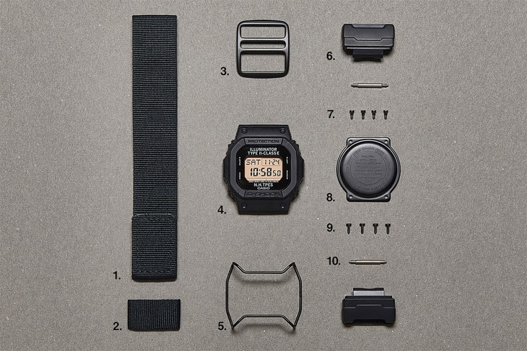 N.HOOLYWOOD & G-SHOCK Release Limited Edition DW-D5600