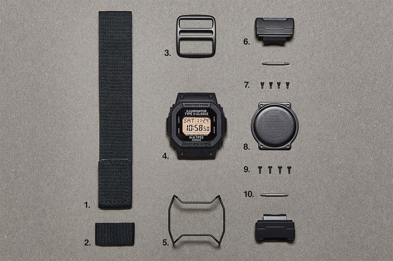 N Hoolywood X Casio G Shock Dw D5600 Watch Hypebeast