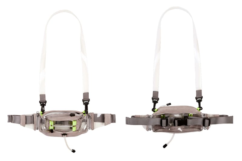 'NSS Magazine' Taps nana-nana for Exclusive PVC & Suede Waist Bag