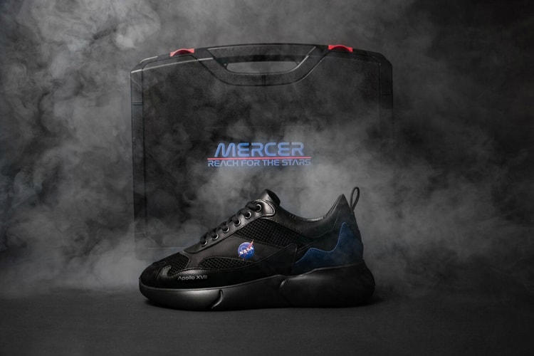 NASA & Mercer Amsterdam Unveil Apollo 17-Inspired "Night Mission" Sneakers
