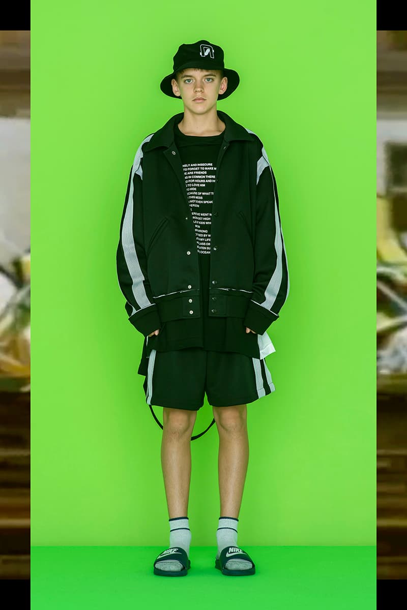 Neon Sign Spring Summer Lookbook fashion japan style hypebeast tokyo sportswear athletics sports baggy