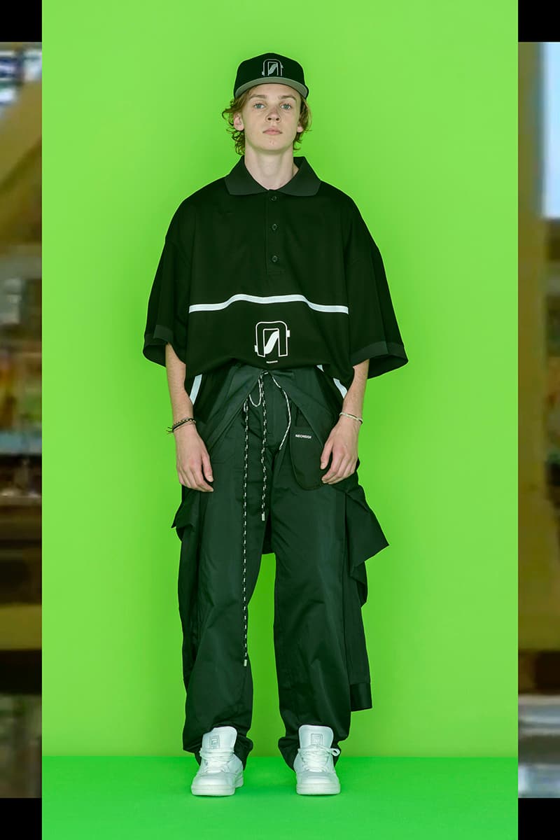 Neon Sign Spring Summer Lookbook fashion japan style hypebeast tokyo sportswear athletics sports baggy