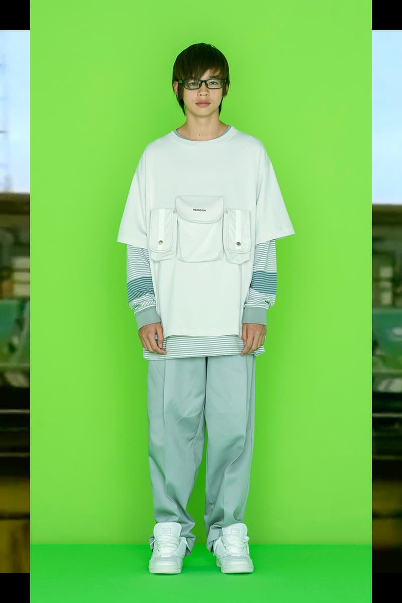 Neon Sign Spring Summer Lookbook fashion japan style hypebeast tokyo sportswear athletics sports baggy