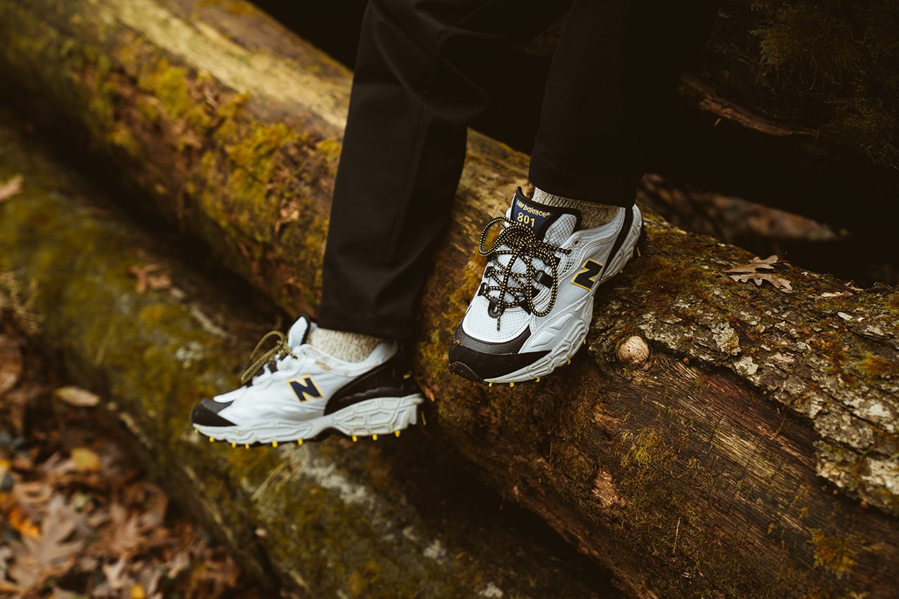 New Balance 801 Notre Rerelease Issue Original OG colorway hiking trail all terrain running sneaker silhouette trainer footwear all conditions gear ACG terrex