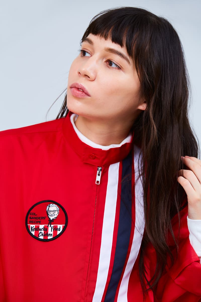 A Closer Look at Nigo's Human Made x KFC Collab kentucky fried chicken the colonel red white black hoodie jacket t-shirt cap tote