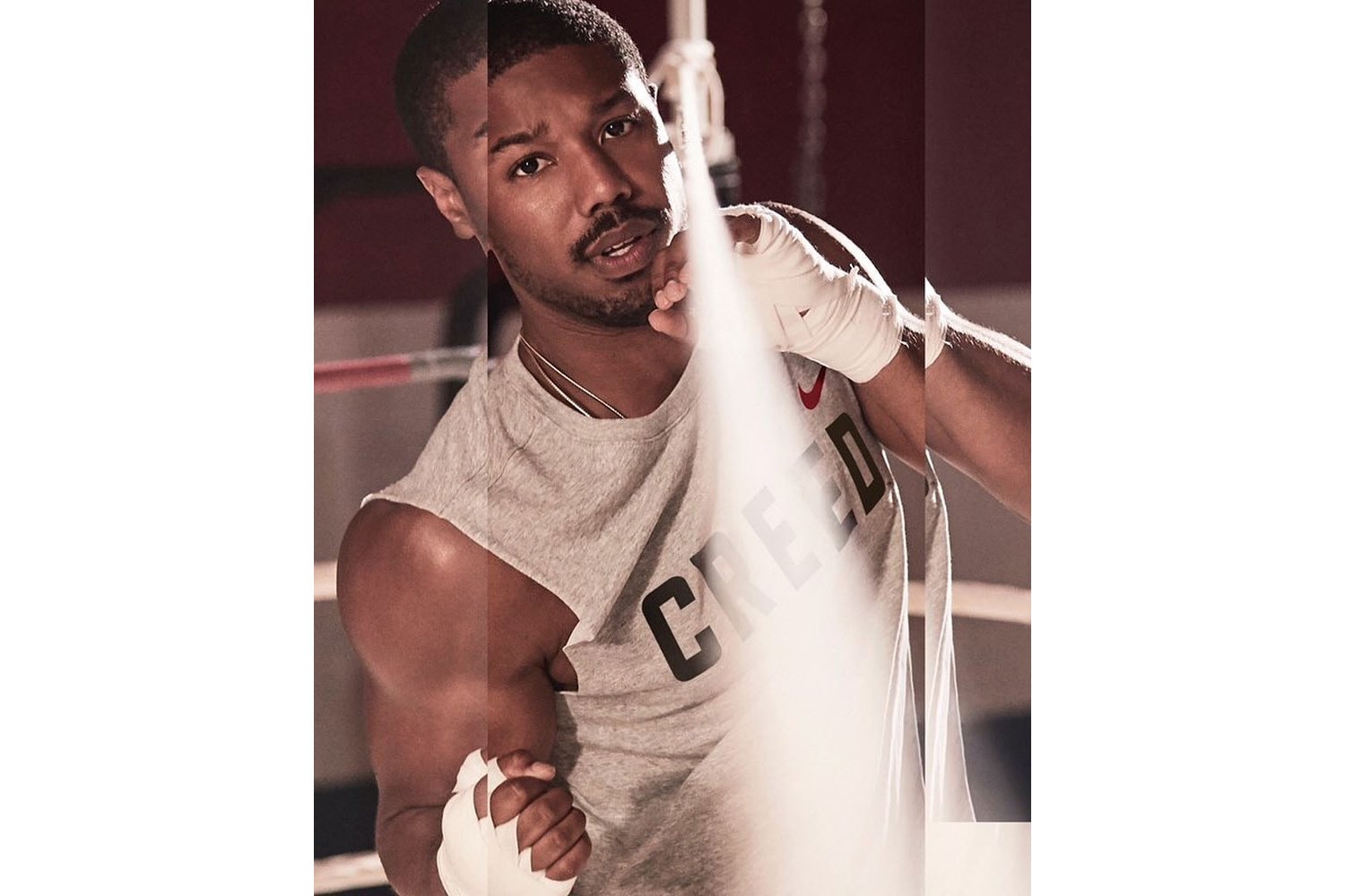 Michael B. Jordan Confirms 'Creed II' x Nike Collab swoosh movies collaborations boxing
