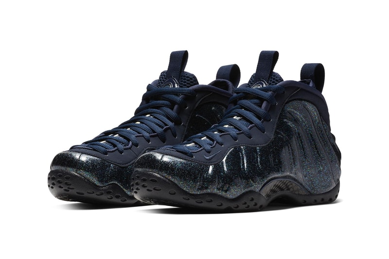 Nike Air Foamposite One "Obsidian" Glitter release date info price colorway women's WMNS sneaker december 2018 