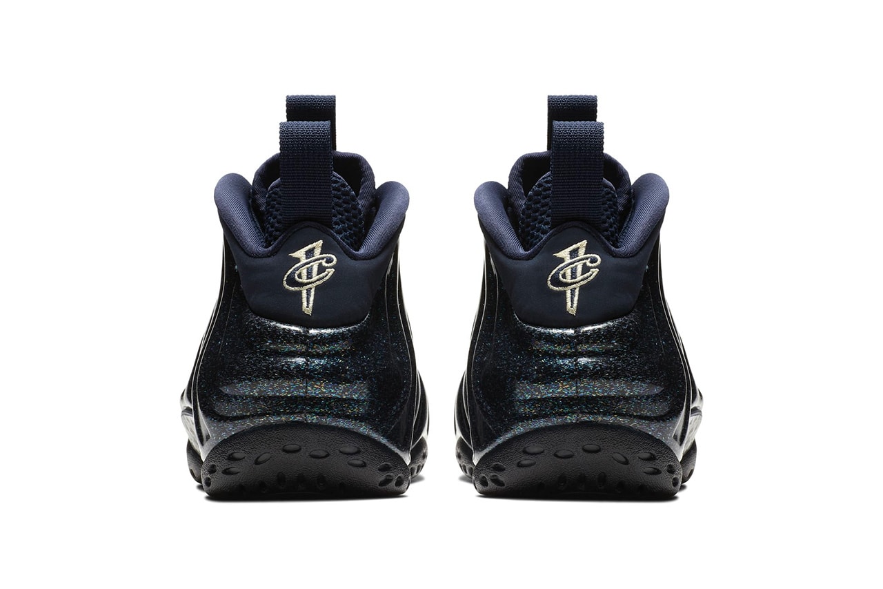 Nike Air Foamposite One "Obsidian" Glitter release date info price colorway women's WMNS sneaker december 2018 