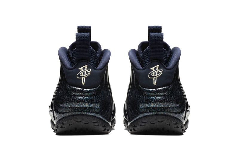 Nike Air Foamposite One "Obsidian" Glitter release date info price colorway women's WMNS sneaker december 2018 
