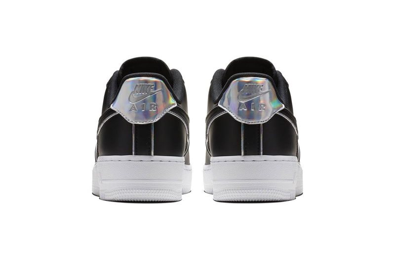 Nike Air Force 1 '07 LV8 Black/Iridescent Silver release date info price sneaker colorway size december 2018